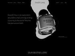 Веб сайт парфюмерии.