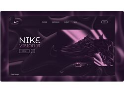 UX, веб-дизайн, веб-разработка сайта с Nike.