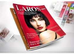 Журнал Laros. Верстка