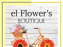 Логотип для el Flower's Boutique