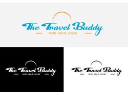 Лого туристического агенства "The Travel Buddy"