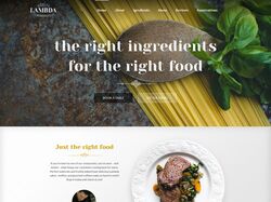 Адаптивная верстка и Анимация LandingPage Lambda