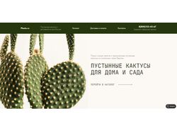 Интернет-магазин пустынных кактусов.