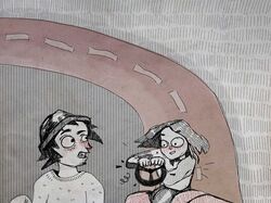 Иллюстрация. Рисованный стиль