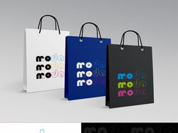 логотип для магазина одежды Moda