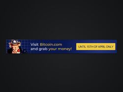 HTML5 banner «Bitcoin» 728x90