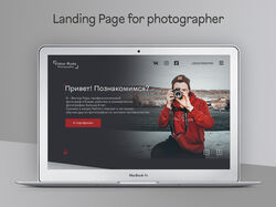 Landing Page for Photographer