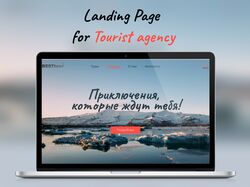 Landing Page for Tourist agency