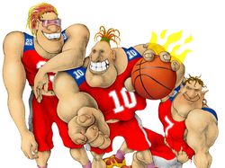 Персонажи для Пермского баскетбольного клуба