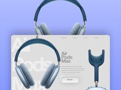 Дизайн-концепт Apple AirPods MAX