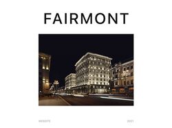 Fairmont - редизайн сайта недвижимости