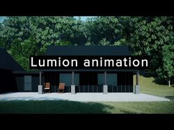 Видео визуализация амбарного дома в Lumion