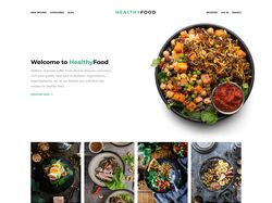 HealthyFood | сайт с рецептами здоровой пищи