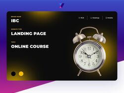 Примеры работ: Дизайн сайтов (landing page)