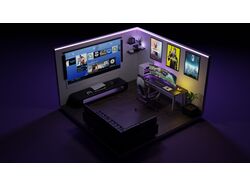3D - визуализация комнаты.