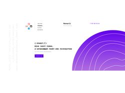 Сайт-портфолио для программиста