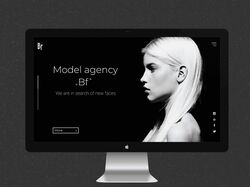 Website for model agency