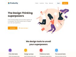 Верстка landing page для маркетинговой компании