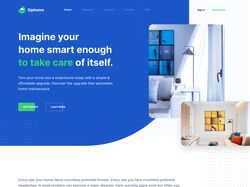 Верстка landing page для продуктовой компании