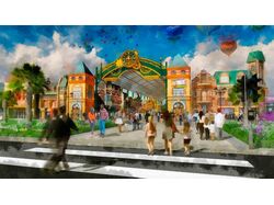 Малые архитектурные формы и Центральные входы