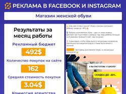 Реклама и-нет магазина женской обуви