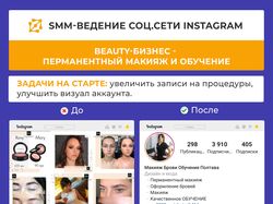 Ведение Instagram мастера перманентного макияжа