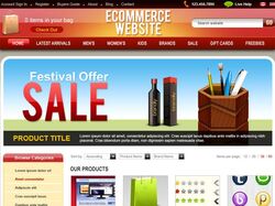 Коммерческий сайт Ecommerce Website