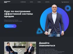 Landing Page Malinovsky Media