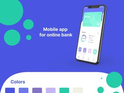 Mobile app for online bank