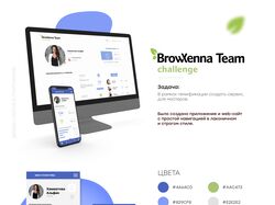 Приложение и веб интерфейс "Browxenna Team"