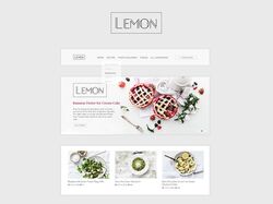 Адаптивная верстка landingPage Lemon