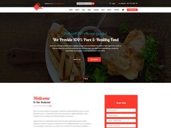 Адаптивная вёрстка - Restaurant