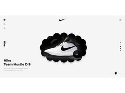 Дизайн интернет магазина Nike