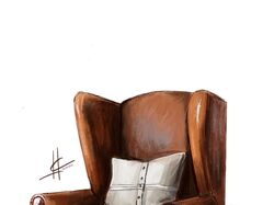 Кованное кресло