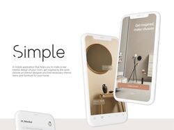 Simple | мобильное приложение для создания дизайна