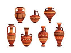 Ancient greek vases