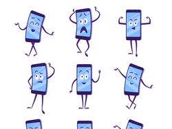 Smartphone character