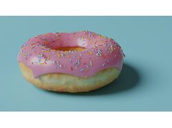 3D пончик