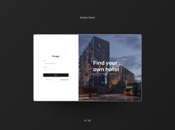 Travelly - Бронирование отелей UX/UI