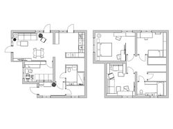 5 планировочных решений для 2х этажного коттеджа