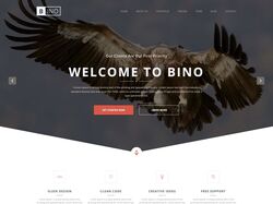 Адаптивная верстка. Landing page - "BINO"