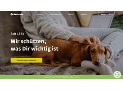 Сайт немецкой страховой компании (Wordpress)