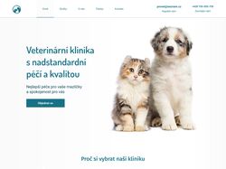 Главная страница ветеринарной клиники ProVet