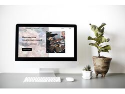 Художественный магазин PASTEL | Landing Page