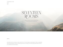 17 Rooms Hotel Design Concept