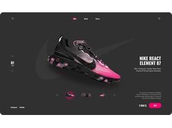 Nike Product card UI