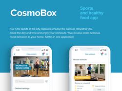 CosmoBox - Спортивное приложение