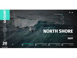 Landing page "Surf"