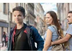 пример замены фона