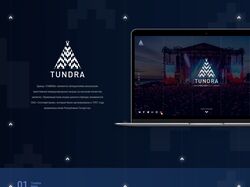 Дизайн промо-сайта "TUNDRA"